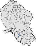 Map of Montalbán de Córdoba in the province